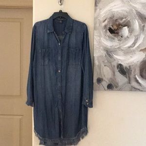 Denim Shirt Dress